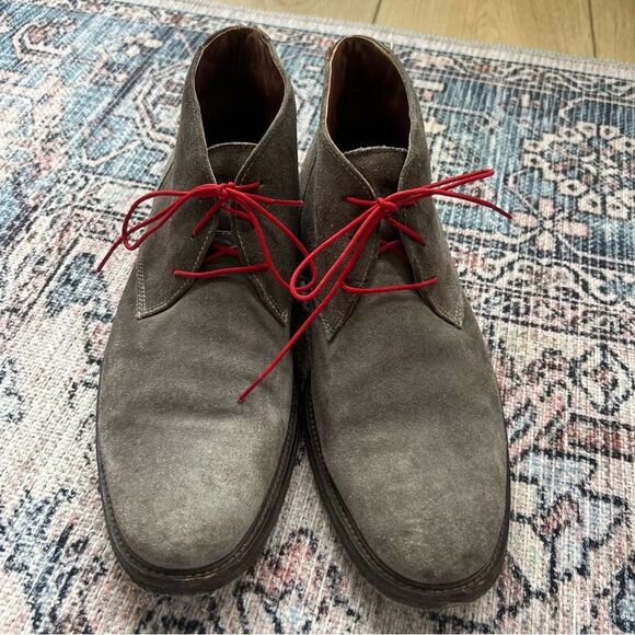 Johnston & Murphy Suede Chukka Lace Up Ankle Boots 25-1567 Mens Size 11